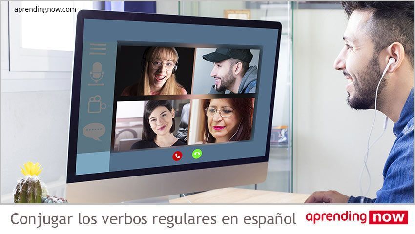 Cómo conjugar los verbos regulares en español