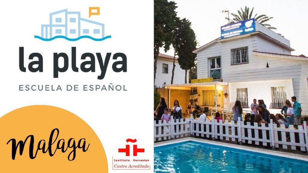 la playa academia español malaga